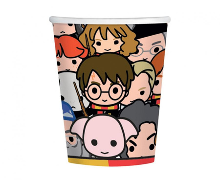 #ZKU Kubeczki papierowe Harry Potter, 250 ml, 8 szt.