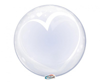 #BFK Balon Takara Bubble Balloon - Serca i serduszka, 400 mm/ 10 szt. (rozm. QL 18,5") KK