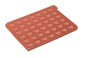 Mata silikonowa do makaroników 30x40 cm SERDUSZKA Silikomart