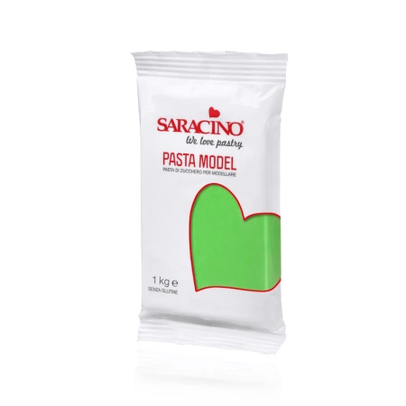 Masa cukrowa JASNY ZIELONY 1 kg Saracino