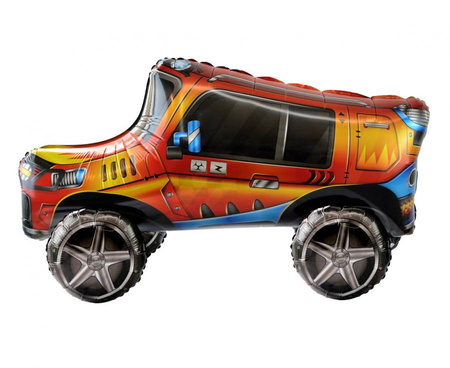 #BFK Balon foliowy Jeep 3D, 89x45x37 cm KK