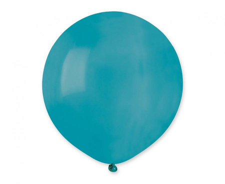 #BL Balony G19 pastel 19" - turkusowo-niebieskie 68/ 25 szt.