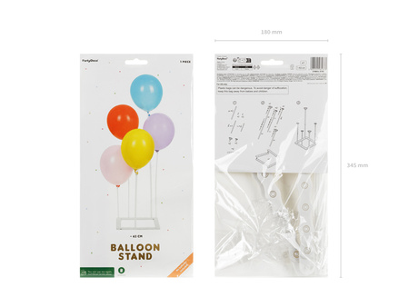 Balon foliowy Welcome Home, 335x71 cm, cappuccino