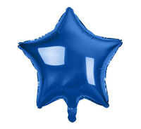 #BFK Balon foliowy "Gwiazda", granatowa, 19"