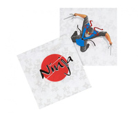 #ZSE Serwetki papierowe Ninja, 33 x 33 cm, 20 szt.