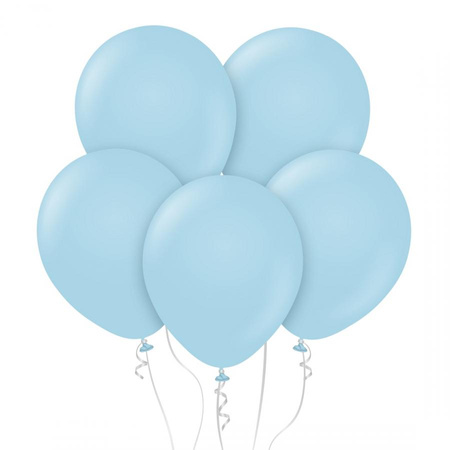 #BL Balony Beauty&Charm, makaronowe, niebieskie 18" / 5 szt.