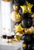 Balony Glossy 12 cm, różowe złoto (1 op. / 50 szt.)
