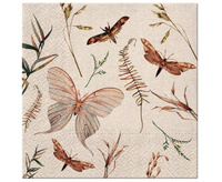 #ZSE Serwetki papierowe We Care Moths 33x33 cm/ 20 szt.