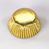 Papilotki do muffinek ZŁOTE METALICZNE 30 szt. PME