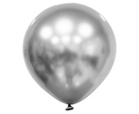 #BL Balony Decomex 5", luster Silver, 100 szt.