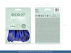 Balony Eco 30cm metalizowane, granat (1 op. / 10 szt.)