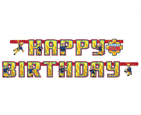 #DEBA Banner "Strażak Sam 2" - Happy Birthday"