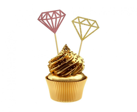 #DEI Pikery Diament, mix, 6 szt.
