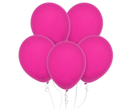 #BL Balony Decomex 11", pastel Fuchsia, 100 szt.