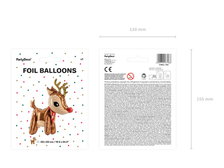 Balony Eco 30cm pastelowe, szary (1 op. / 10 szt.)
