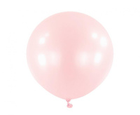 #BL Balon 24" RND Macaron Pink Rose, 4 szt.