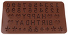 Forma silikonowa do czekolady HAPPY BIRTHDAY 21x11x0,4 cm