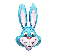 #BFK Balon foliowy 14" FX - Rabbit - Królik (niebieski), niepakowany
