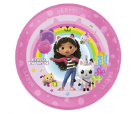 #ZTA Talerz wielokrotnego użytku "Party" 21cm Gabby''s Dollhouse Dreamworks, 1 szt. KK