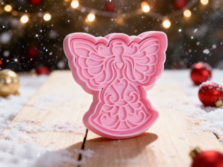 Zestaw 2 szt. foremek do tworzenia dekoracji ANIOŁ WZ. I KicCake