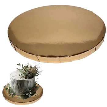 Podkład pod tort styrodur śr. 25 ZŁOTY PREMIUM