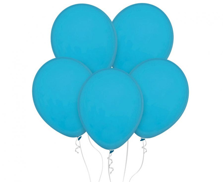 #BL Balony Decomex 18", pastel Tiffany Blue, 25 szt.