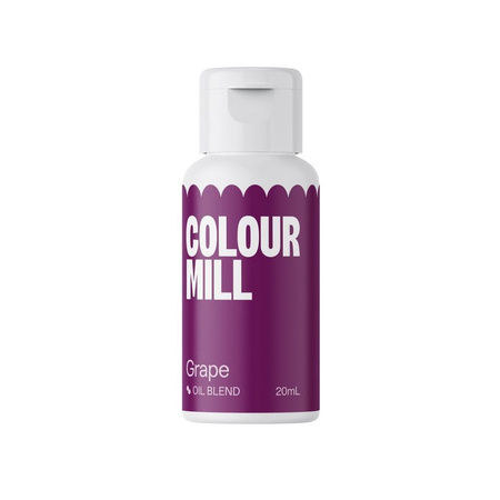 Barwnik olejowy do mas tłustych GRAPE 20 ml Colour Mill