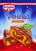 Polewa do ciast i tortów MLECZNA 100g Dr.Oetker