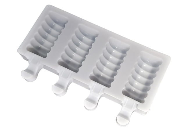 Forma silikonowa do lodów na patyku cakesicles ŚWIDERKI 19,5 x 11,5 cm – widok ogólny