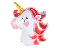#BFK Balon foliowy Jednorożec rozmarzony, 64x47cm