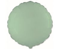 #BFK Balon foliowy 18" FX - Okrągły (matowy Mint) KK