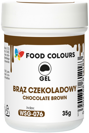 Barwnik w żelu BRĄZ CZEKOLADOWY 35 g Food Colours