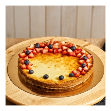 Cienki podkład pod ciasto ZŁOTY Ø 22 cm 10 szt.