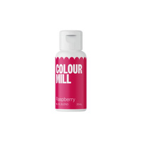 Barwnik olejowy do czekolady i mas tłustych RASPBERRY 20 ml Colour Mill