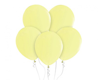 #BL Balony Beauty&Charm, makaronowe, waniliowe 18" / 5 szt.