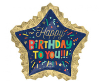 #BFK Balon foliowy Bright Birthday Blocks