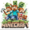 Wydruk jadalny Opłatek na tort MINECRAFT WZ.XII