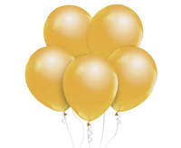 #BL Balony Beauty&Charm, metaliki j. złote 12"/ 10 szt.