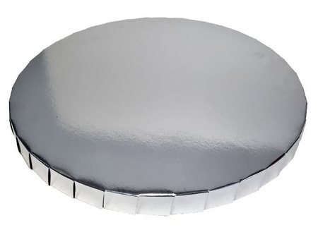 Podkład pod tort styrodur śr. 35 SREBRNY PREMIUM