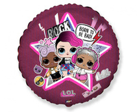 #BFK Balon foliowy 18" FX - LOL: Born To Be Bad, niepakowany