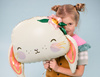 Balony Eco 33 cm, Cyfra '' 5 '', jasny złoty (1 op. / 6 szt.)