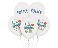 #BL Balony Police, 12 cali/ 5 szt.