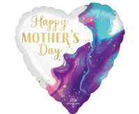 #BFK Balon foliowy 18" MOTHER'S DAY ALLURING MARBLE