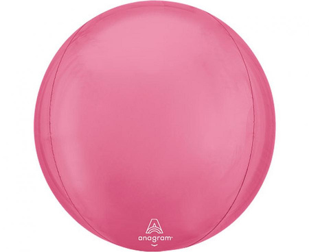 #BFK Balon foliowy ORBZ - Kula różowa Vibrant Pink (pakowany)