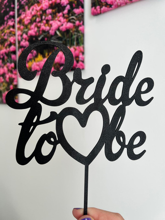 Topper na tort wieczór panieński BRIDE TO BE wz.V