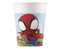 #ZKU Kubeczki papierowe (WM) Spidey & His Amazing Friends, 200ml, 8 szt. (SUP label)