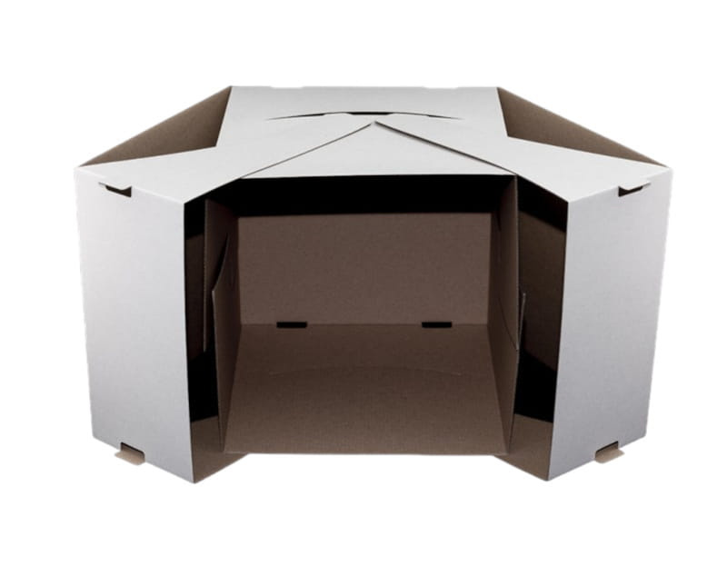 Pudełko na tort 30x30x30 cm – widok złożonego pudełka gotowego do użycia