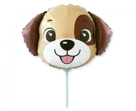 #BFK Balon foliowy 14" FX - Piesek (głowa), niepakowany