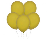 #BL Balony Decomex 18", pastel Mustard, 25 szt.