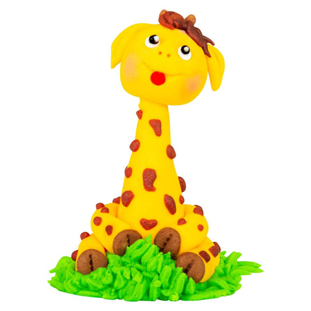 Figurka na tort ŻYRAFA 83x60 mm Ditarte